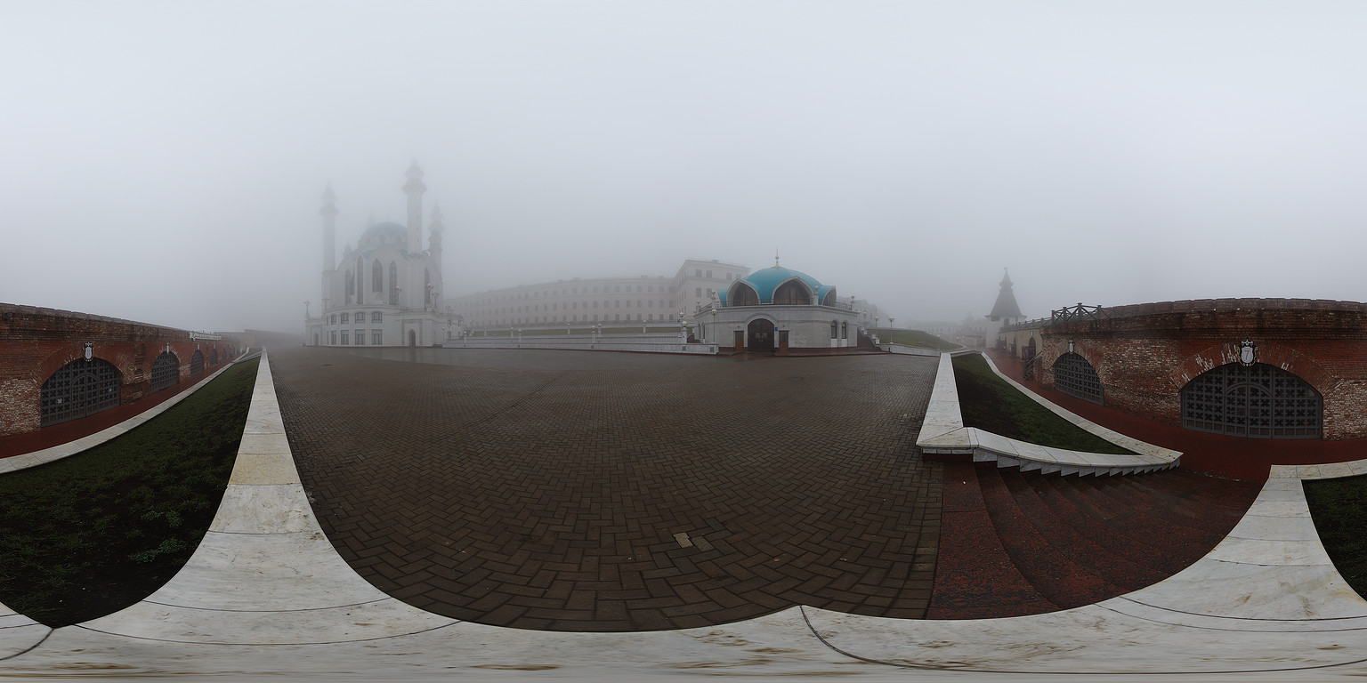 Кремль. Мечеть Кул-Шариф (с юго-западной стороны). Казань #0099