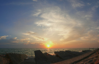 Крым. Море, небо, берега, закаты. #0034