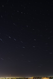 Звёзды на северо-западе. Небо #0021